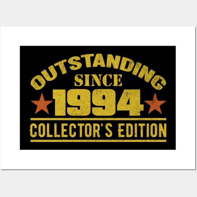 Outstanding Since 1994 Wall Art by HB Shirts